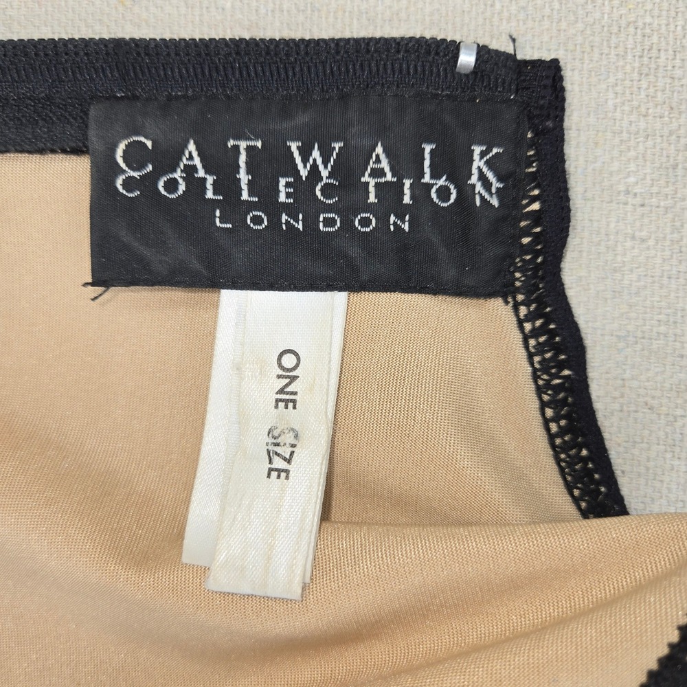 Vintage Catwalk Collection London Lace Up Corset Top Y2K Grunge Fairy - Picture 15 of 16